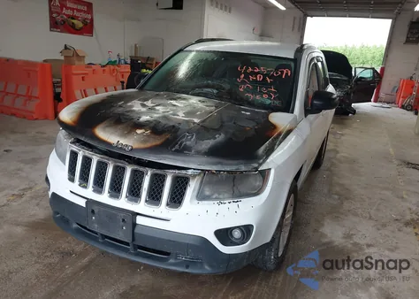 2015 Jeep Compass Sport from USA, damaged, VIN 1C4NJDBBXFD437899